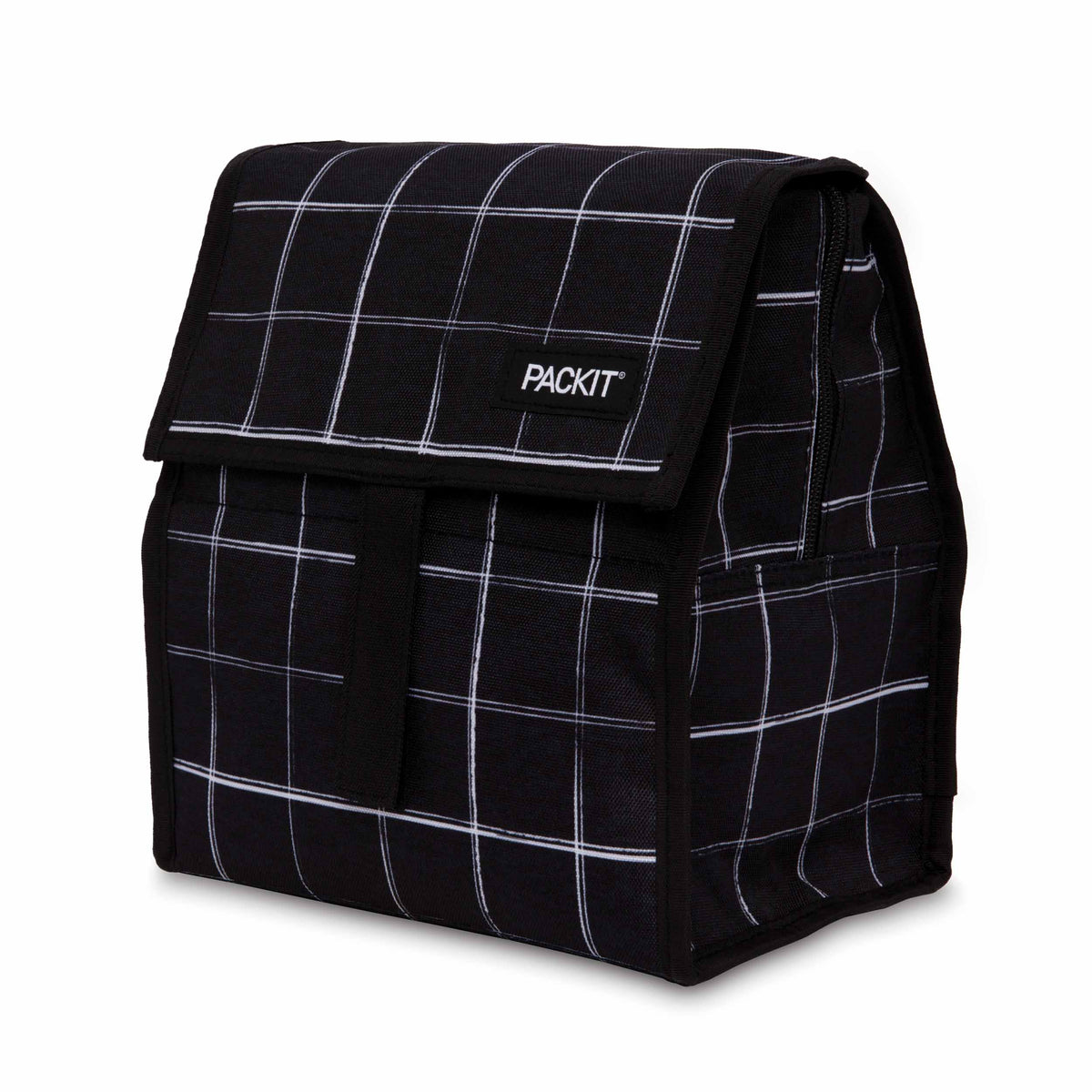 freezable-lunch-bag-b1 2022_Lunch-Bag_Black-Grid_Left_Lores.jpg