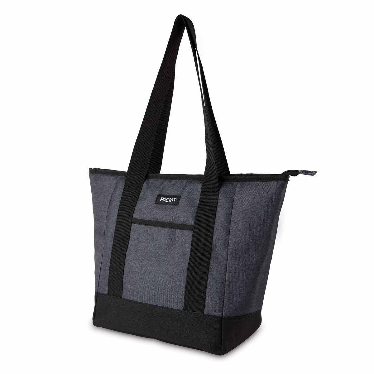 freezable-12-can-tote-cooler-p0 freezable-12-can-tote-cooler-city-charcoal-left-angled.jpg