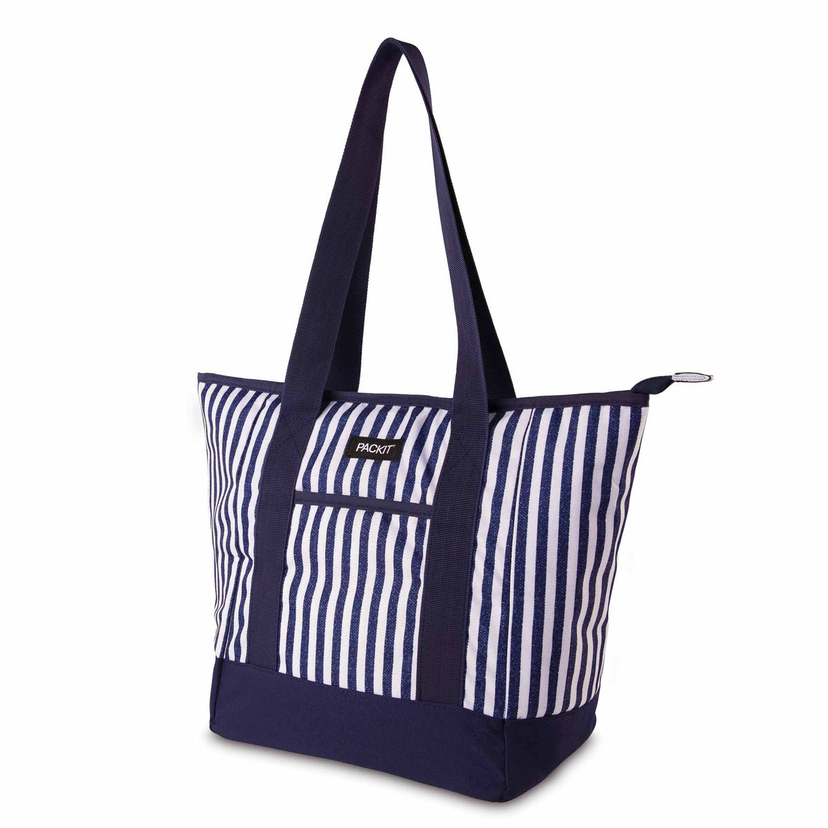freezable-12-can-tote-cooler-p0 freezable-12-can-tote-cooler-city-seaside-stripe-left-angled.jpg