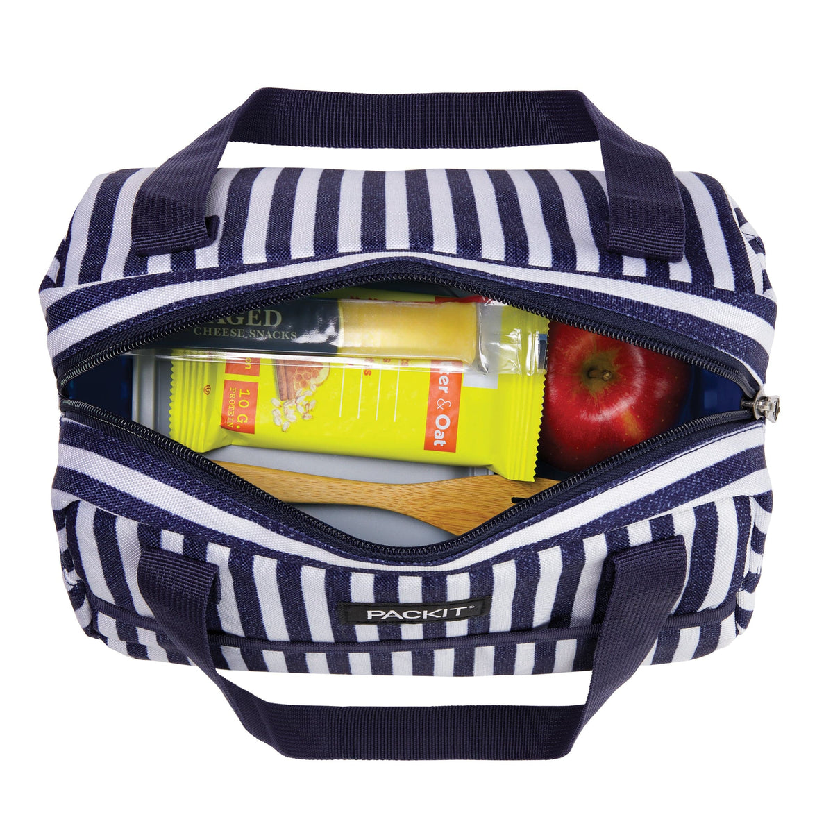 freezable-hampton-lunch-bag-e3 freezable-hampton-lunch-bag-seaside-stripe-top-view.jpg
