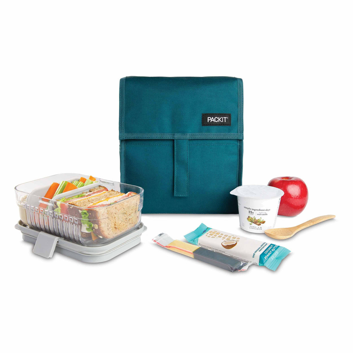 freezable-lunch-bag-b1 freezable-lunch-bag-deep-teal-food-combo.jpg